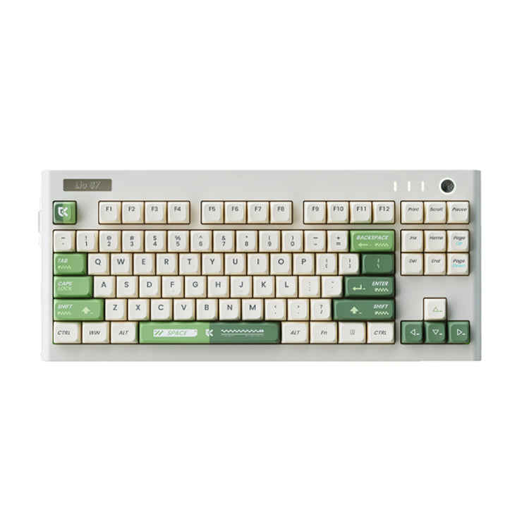 GeekElite Lio87 Mechanical Gaming Keyboard with DIY Light Stripe