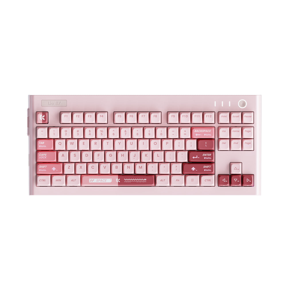 GeekElite Lio87 Mechanical Gaming Keyboard with DIY Light Stripe