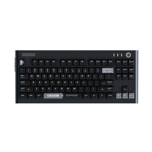 GeekElite Lio87 with side engraved keycaps Mechanical Gaming Keyboard with DIY Light Stripe Barebone