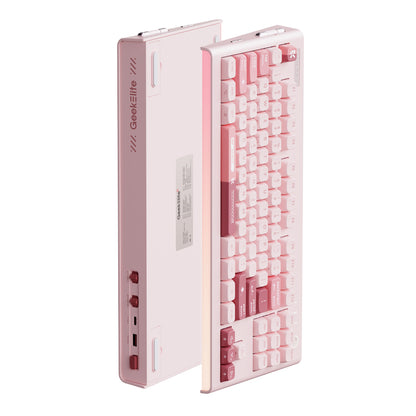 GeekElite Lio87 Mechanical Gaming Keyboard with DIY Light Stripe